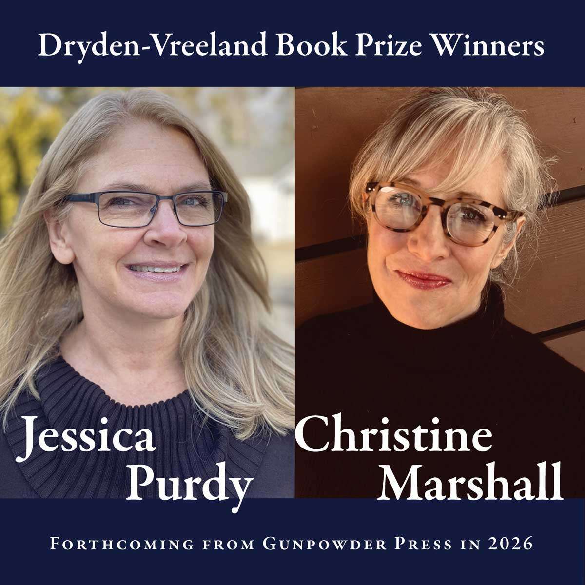 Dryden-Vreeland Winners: Jessica Purdy & Christine Marshall